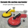 Suction Cup Level Adjustable Screw Scale Knob Tile Leveling Tool Height Adjustment Large-Diameter Easy One-Button Release Anti-slip Tile Leveler