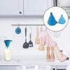 Collapsible Funnel, 2 Pieces Blue Kitchen Silicone Funnel (2 Sizes)