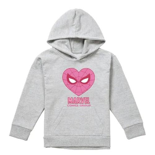 Spider-Man Childrens/Kids Comics Heart Pull Over Hoodie