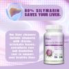 Liver health dietary supplement with liver detoxification and digestive aid properties. 120 capsules.
