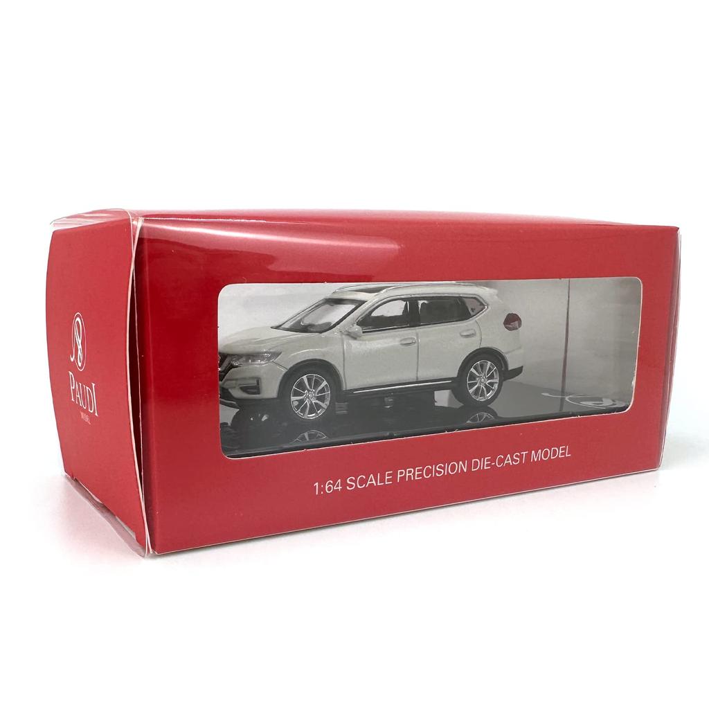 Paudi Model Mini Car 2018 Completed Product White 1/64 X-Trail