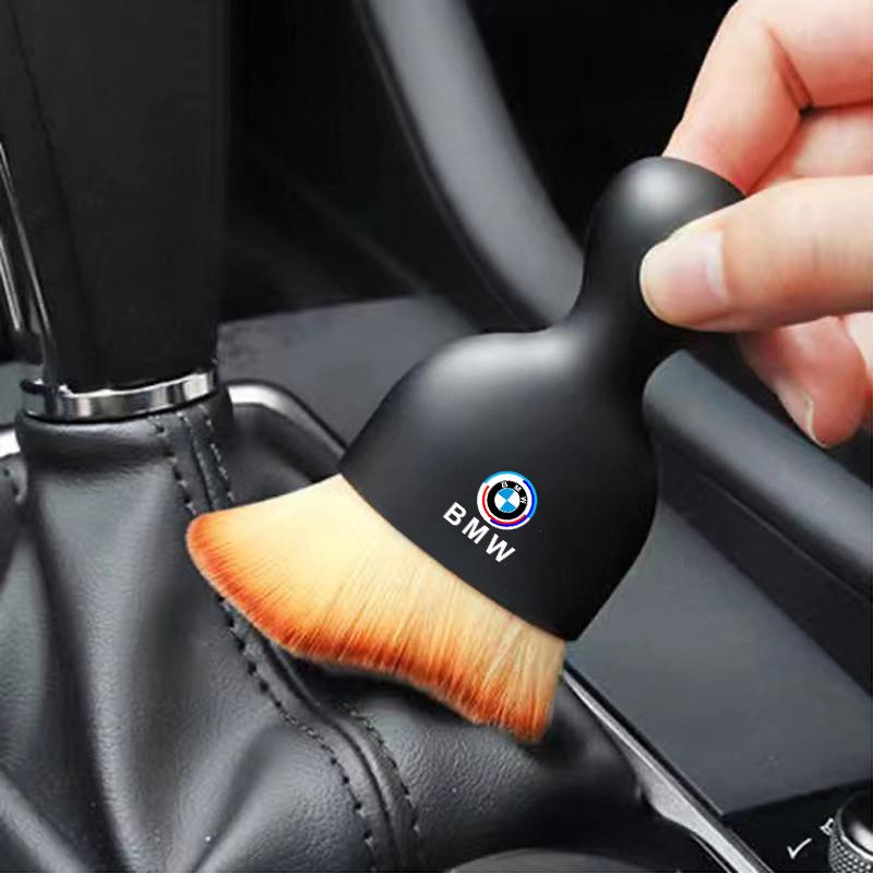 BTOA8 New Car Wash Towel Car Cleaning Drying Cloth With Duster Clean Brush Tool For BMW 50th Anniversary M1 M2 M3 X1 X3 X5 X7 F32 E60