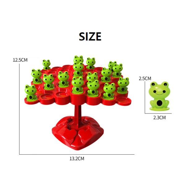 Праздничная игра, семейная игра, игра на равновесие с лягушкой, равновесие, улучшение концентрации, снятие стресса, настольная игра