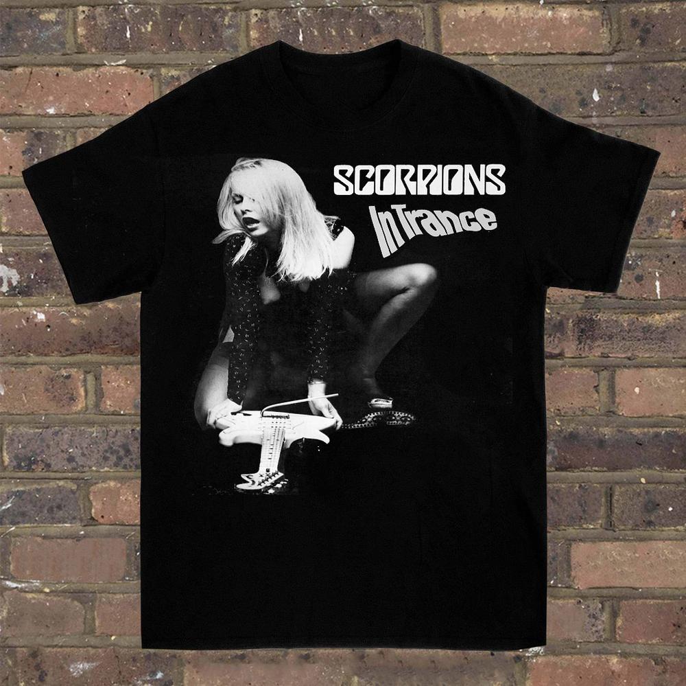 Scorpions T-shirt Black Cotton For men Women