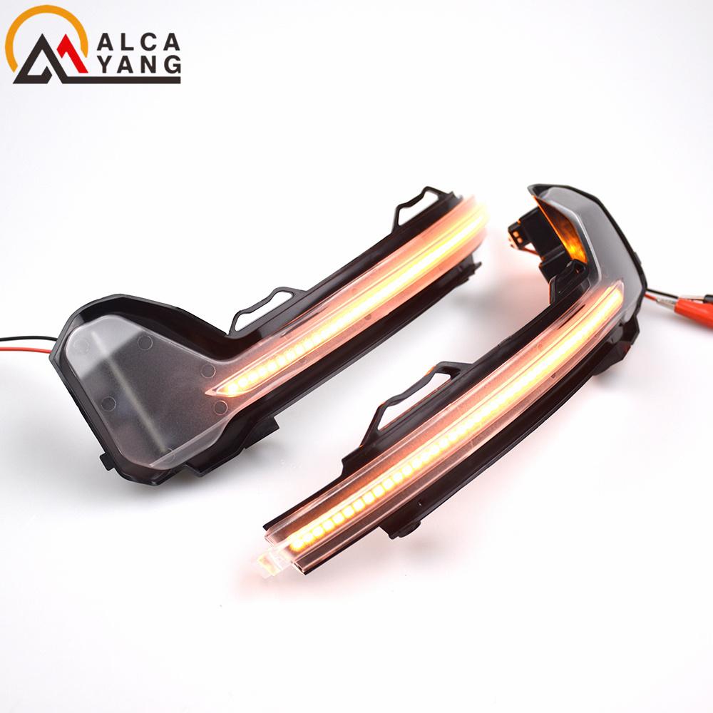 For Volkswagen Tiguan MK2 II R 5N MK3 Dynamic Turn Signal LED Side Wing Rearview Mirror Indicator Blinker Sequential Light