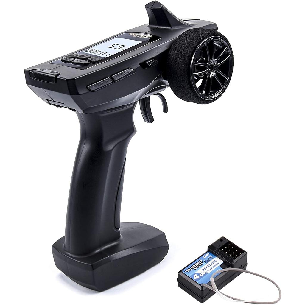 Turbo Racing P52 2.4G RC Car Transmitter, Technical Compliance Certified, Turbo Racing Electric Car Proposal Set, Transmitter with Receiver,