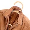 Wooden Rattan Clothes Hanger Handmade Natural Fiber Strong Deformation Resistant Single Hook for Closet Wardrobe Dress Coat