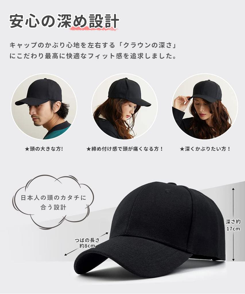 Большой размер кепки, детализированная двойная форма, простая бейсболка с защитой от ультрафиолета, доступна в 2 размерах окружности L [Andeor] мужская кепка, [UPF50+ измеренная, глубина, устойчивость]