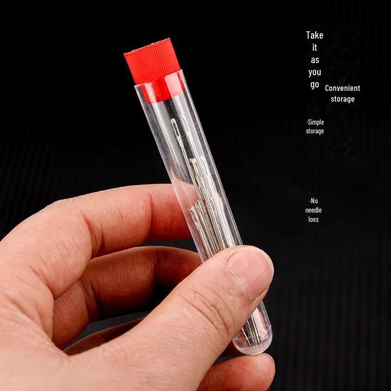 Стальные швейные иглы с большим ушком - Идеальны для ручного шитья, вышивки, квилтинга и для пожилых людей с легким продеванием нити