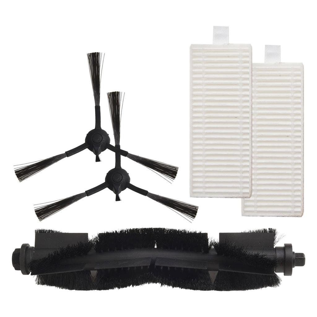 ~Vacuum Cleaner Parts Main Side ~Brush Filter Replacement For ~Tapo RV30 Max Plus RV30 Max~ RVV20 Max Plus RV20~ Max Sweeper Kit