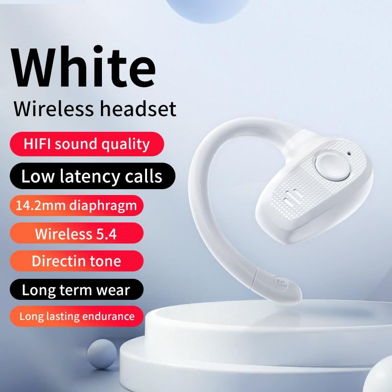 Беспроводная Bluetooth-гарнитура Z66 с открытым ухом, одинарная, без вкладышей, с воздушной проводимостью, с микрофоном, спортивная гарнитура