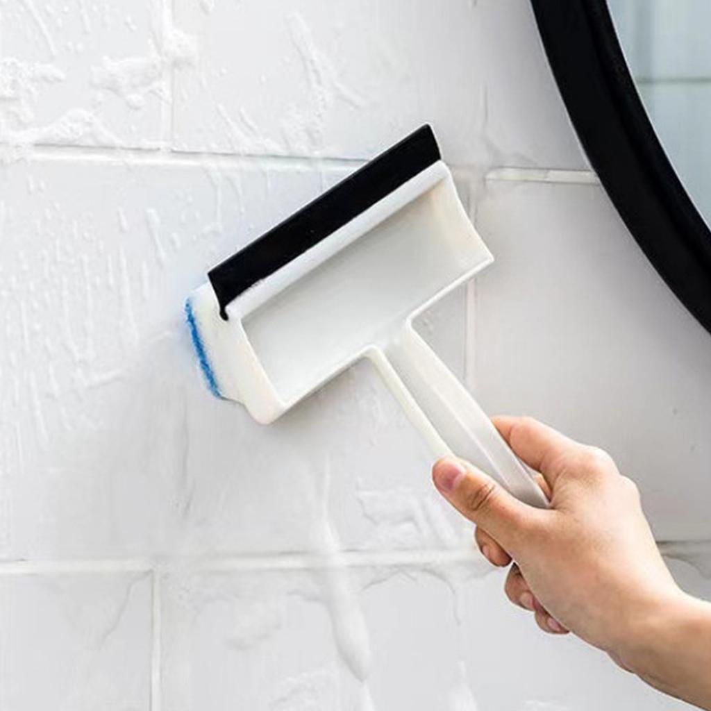 Душевая щетка для мытья боковых окон, эффективная удобная ручка, стеклоочиститель для летучей мыши