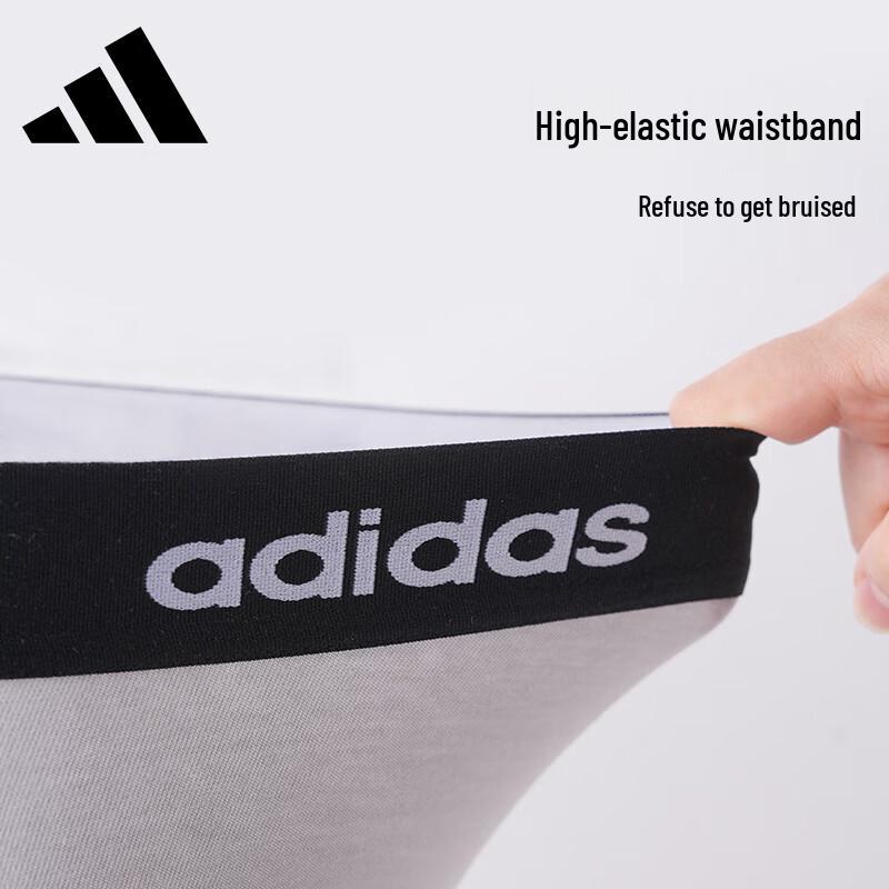 ADIDAS Men's 95% Cotton Quick-Dry Sports Briefs Multi-Pack