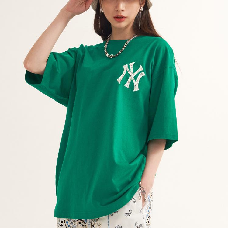 New MLB New York Yankees SS22 T Shirt Unisex Green 3ATS53023-50GNS