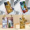 Чехлы для телефонов Ae116 Merry Christmas Happy New Year art из гальванизированного ТПУ для Samsung A54 A12 A14 S22 S23 S24 Ultra A55 A15 с четырьмя углами защиты