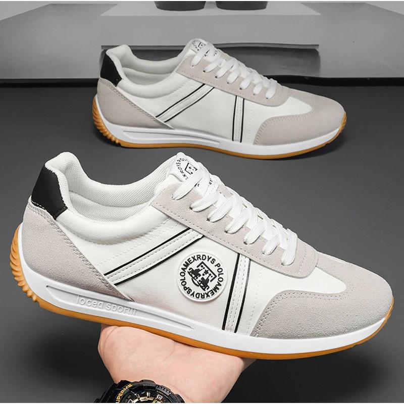Осень новая мужская обувь повседневная обувь мягкая подошва бег тренд спортивная обувь мужская маленькая белая обувь плоская обувь Форреста Гампа