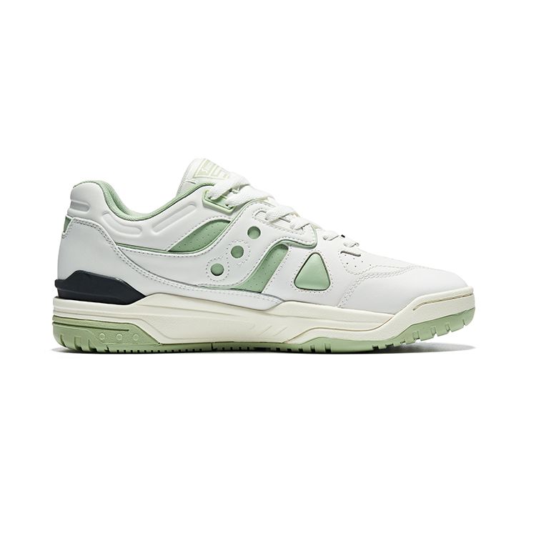 SAUCONY Кроссовки Cross 90 Retro Амортизация Нескользящие Теплые Унисекс Кроссовки Бело-зеленые S79035-31