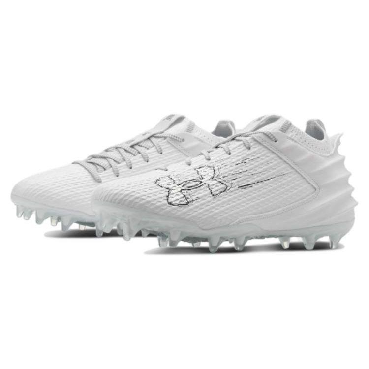 Under Armour Мужские кроссовки Blur Smoke 2.0 MC White Metallic Silver 3026330-101