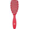 Hairbrush - ILU - Ilu Flexible Vent Cepillo - Plastic - Pink - Adult