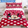 Mouse Couple 3pcs K-pop music group Bedding set,Ideal for Bedroom, Dormitory,Including Duvet Cover And 2pcs Pillowcases,Fan gifts