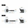 Carbon Steel Fence Gate Lock Heavy Duty Auto Lock Gate Bolt Lock  Farm Fencing