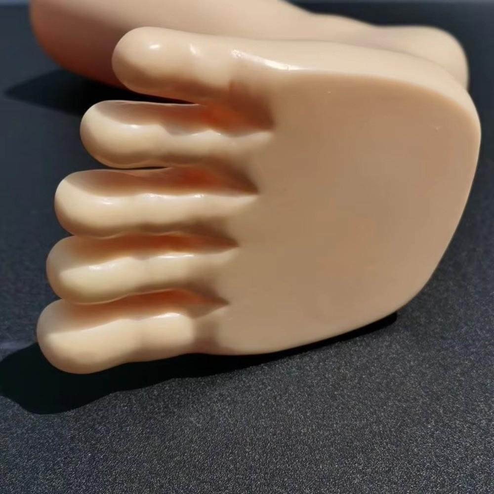 Black White Skin Color Sock Display Stand Five Toe Shoe Form Mannequin Photography Display