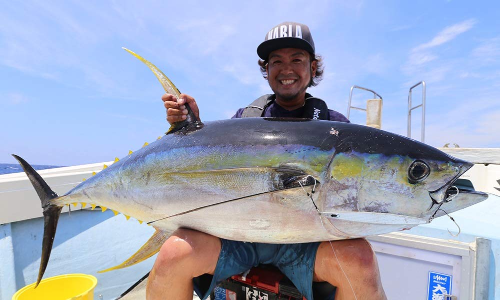 Nature Boys Wiggle Rider Metal Jig Blue Pink 225g WR1225-07K