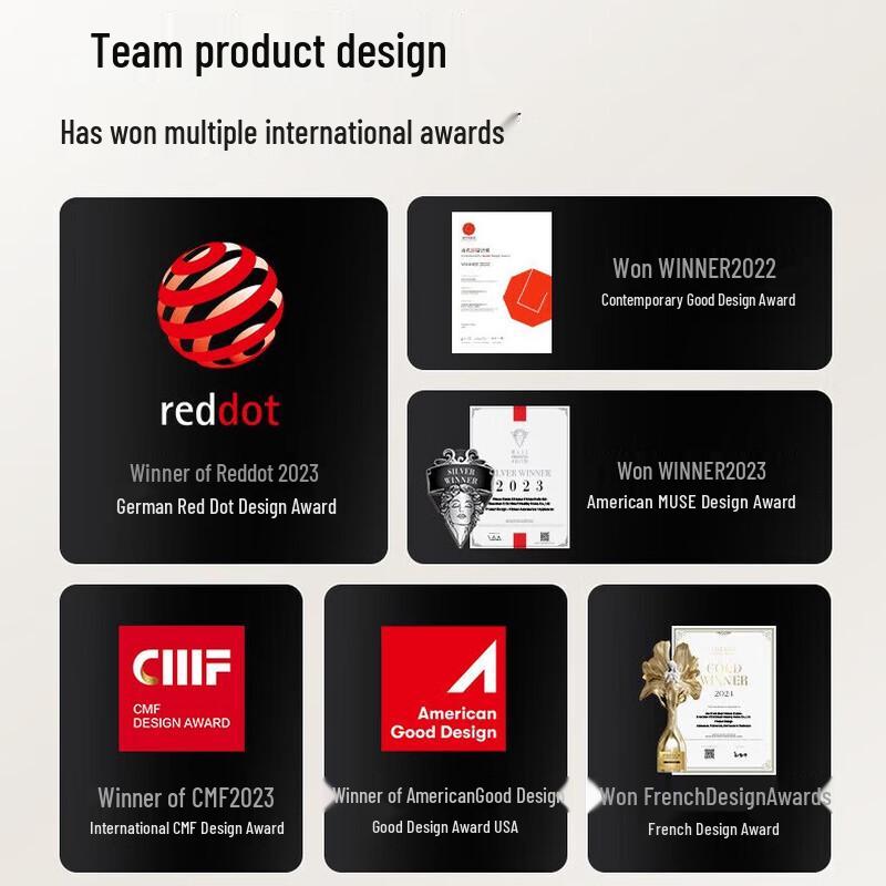 OOU Master Series Black Blade 7-Piece Antibacterial Camping Set