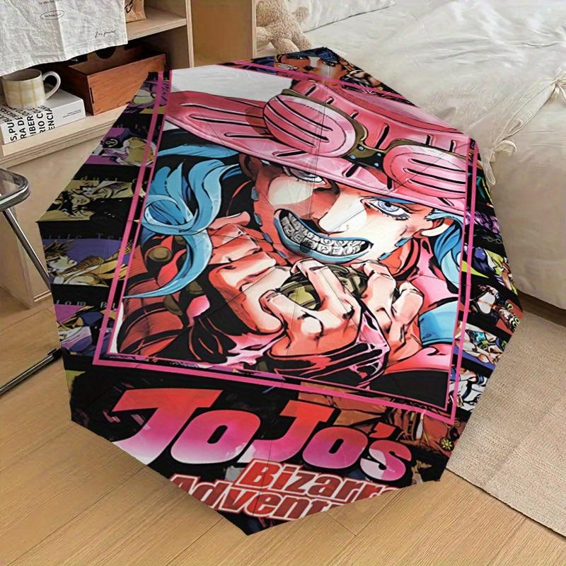 1pc JoJo's Bizarre Adventure Print Umbrella Multi-functional Umbrella Umbrella for Men & Women, Valentine's Day Anniversary Gift0818239