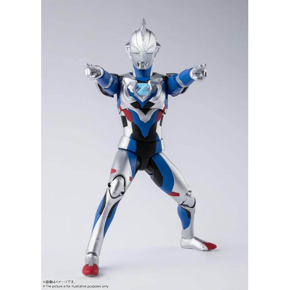 Bandai SPIRITS S.H.Figuarts Ультрамен Z Оригинал Прибл.. 150 мм окрашенная подвижная фигурка из ПВХ и АБС