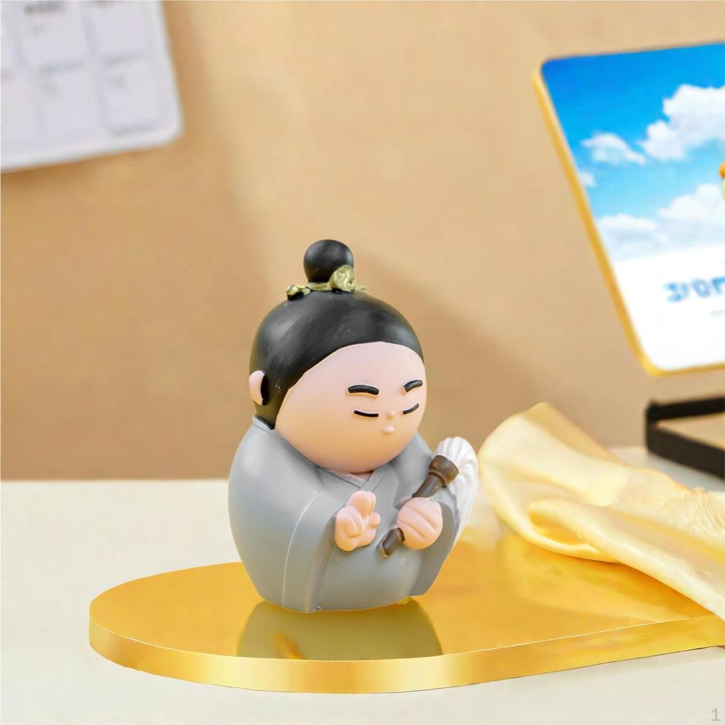 Китайская фигурка бога, миниатюрное украшение, настольное украшение на год, для вечеринок