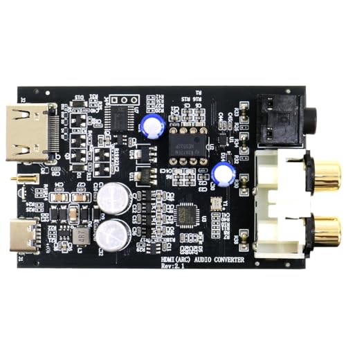 FX-AUDIO- HAC-03J HDMI (ARC) Совместимый ЦАП на входе, 32-битный мобильный аудио ЦАП высокого класса с ES9018K2M, питание от USB, высокое разрешение