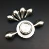 Water Droplet Stainless Steel Fidget Spinner Edc Metal Spinning Top Tip Relieve Stress Relief Toy Gyroscope Anti-Stress For Kids