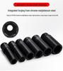 16-Piece Air Impact Wrench Set with Extended Sockets, Quick-Release Ratchet, Long Extension Bar, Universal Joint, and Tire Repair Kit