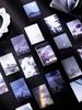 50pcs Ins Style Aesthetics Sky Scenery Mini Books for Deco Stationery Bullet Journaling Stickers Notepad Craft Sticky Notes