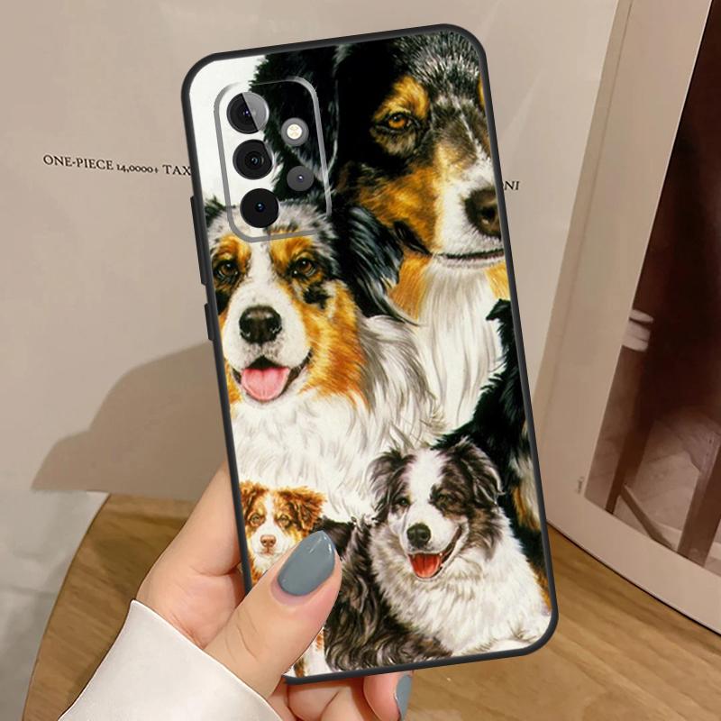 Чехол для собаки Немецкая овчарка для Samsung Galaxy A56 A36 A16 A06 A13 A33 A53 A52 A32 A12 A54 A34 A14 A35 A55 A17 A15