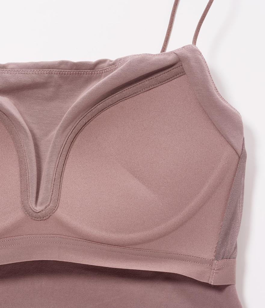 Peach John PJ COLORS Розовый Размер Прозрачный Топ-бра с чашками Пуш-ап Без косточек, Коричневый, S, Короткий, С открытыми плечами, Без спинки,