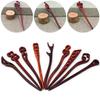 1PC Retro Wooden Hairpins Women's Jewelry Gift Hair Jewelry Headwear Hair Jewelry Hair Clips