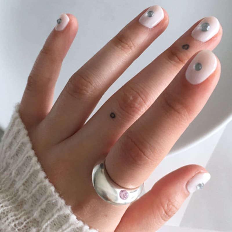 207TRIBE OVAL COLOR RING