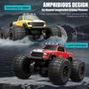 Автомобиль-амфибия с дистанционным управлением, 2,4 ГГц, 4WD, внедорожник с фарами, водонепроницаемая трюковая машина, вращающаяся на 360 градусов