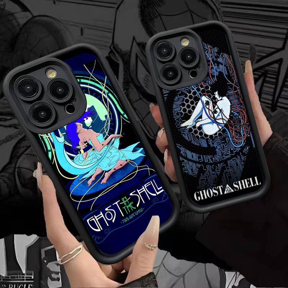 Чехол для телефона Аниме G-ghost In The S-shell для Samsung S26 S25 S24 S23 S22 S21 S20 F06 M16 Note 20 FE Ультрамягкий силиконовый ТПУ чехол