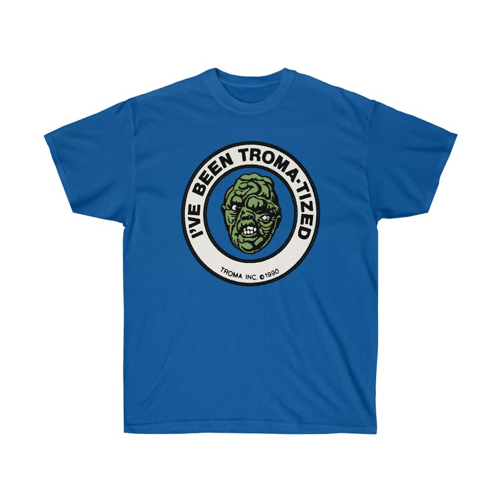 Unisex shirt Cotton Oversize Large Size Troma "I've Been Troma-tized" T-Shirt