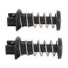 2PCS Engine Hood Latch Release Spring High Strength Long Lasting A2218800327 Replacement for CL550 CL600 S350 S550 S63