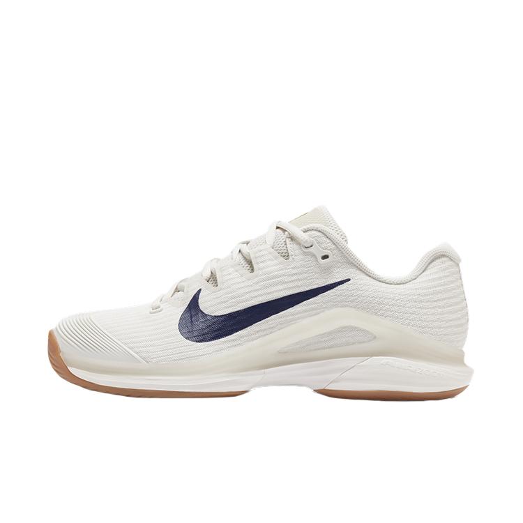 Nike Court Air Zoom Vapor 12 Hc Summit White Phantom Gum Medium Brown Binary Blue Women's Sneakers FV5554-101