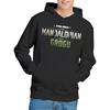 Star Wars: The Mandalorian Unisex Adult Grogu Movie Logo Hoodie