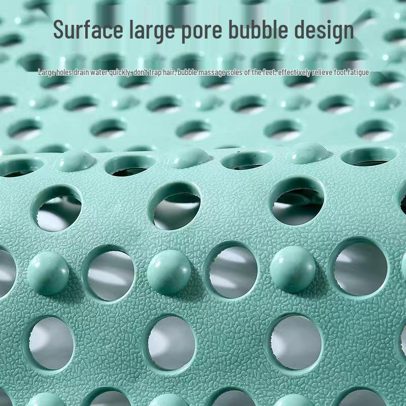 Нескользящий коврик для ванной комнаты: Массажный коврик для душа, ванны и туалета на присосках.