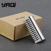 Yaqi Polished 316 Stainless Steel Safety Razor Head - Mellon Finish for Smooth Shaving Experience