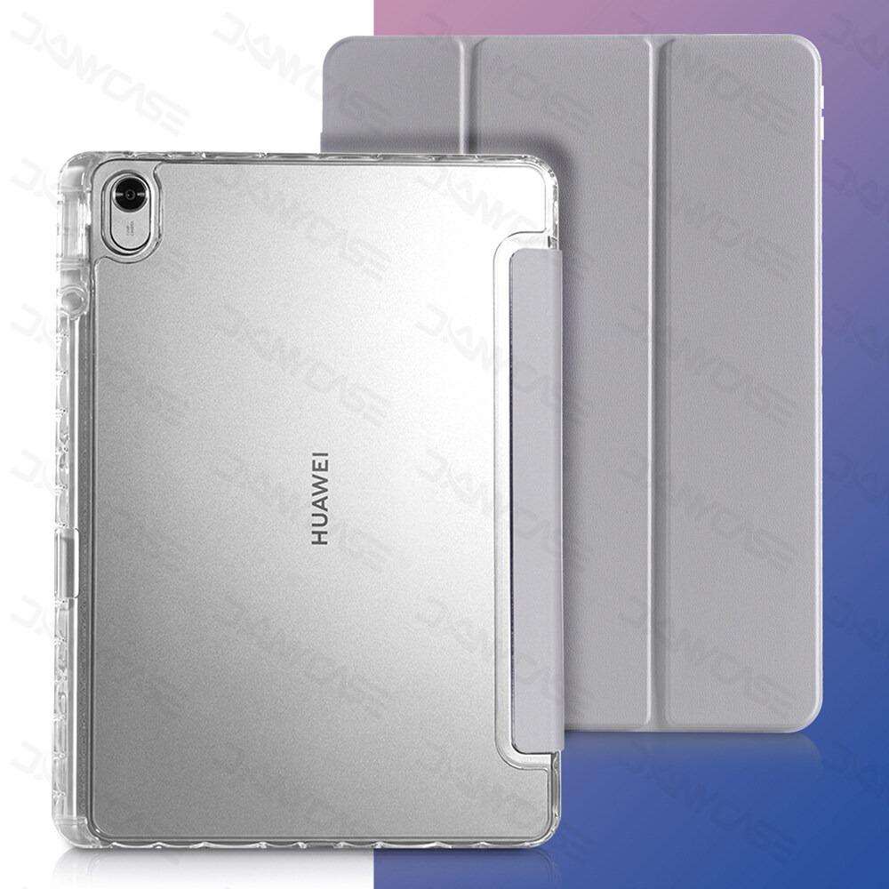 Чехол для планшета HUAWEI MatePad SE 11 дюймов 2024 HUAWEI MatePad 11,5 дюймов Honor X9 11,5 Прозрачная задняя крышка с держателем для карандаша Простой щедрый корпус