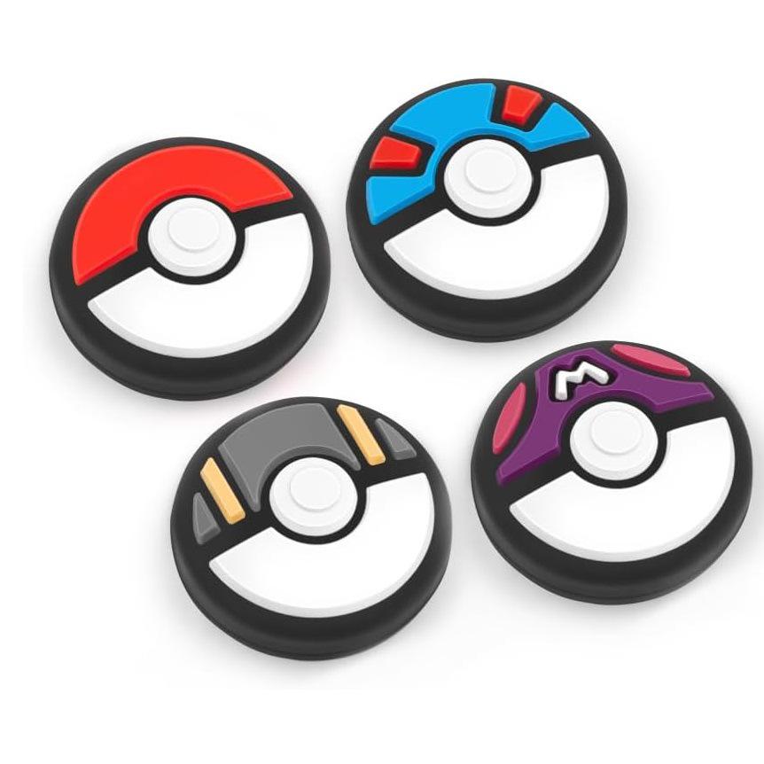 Nintendo Switch OLED Pokémon Scarlet & Violet Колпачки для джойстиков Poké Ball
