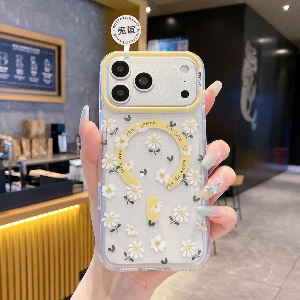 iPhone11Pro colorful glitter magnetic phone case cute animal apple 11 puppy protective case